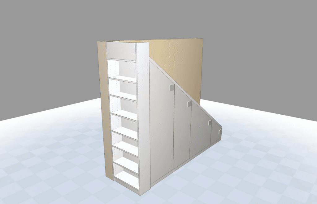 Kundenprojekt Tischlerei E Schmitz - Einbauschrank