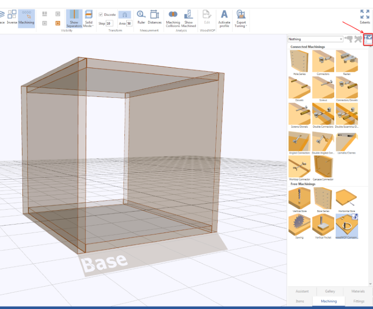 Door as a fixed screen Figure 1