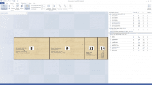 Preview of the video plate planner